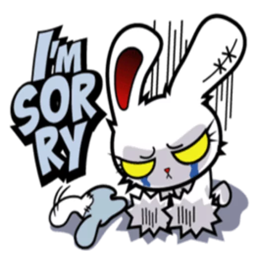 Стикер BloodyBunny_NoMercy - 1