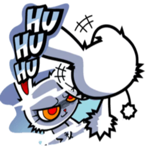 Sticker BloodyBunny_NoMercy - 1