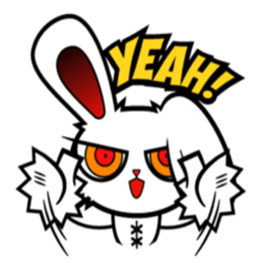 Sticker BloodyBunny_NoMercy - 1