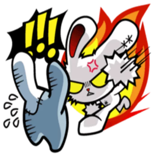 Sticker BloodyBunny_NoMercy - 1