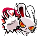 Sticker Bloody Bunny @Amirul_zaimi - 8