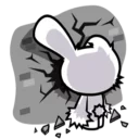 Sticker Bloody Bunny @Amirul_zaimi - 5