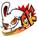 Sticker Bloody Bunny @Amirul_zaimi - 3