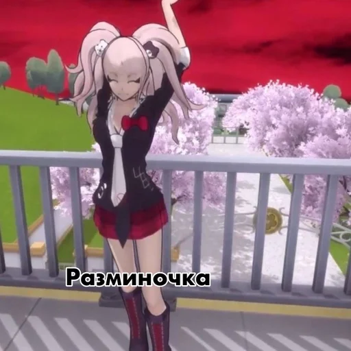 cartoon anime flower