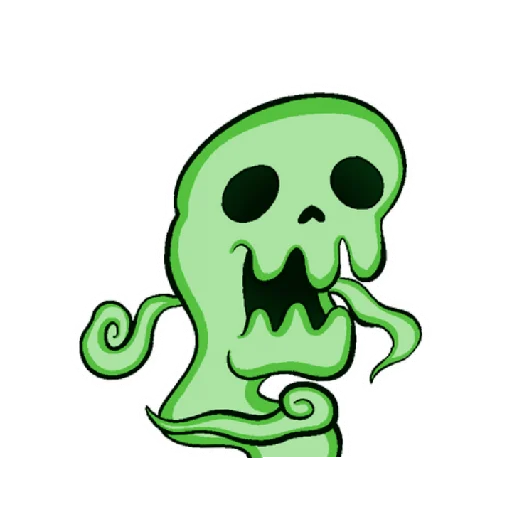 череп клипарт рисование