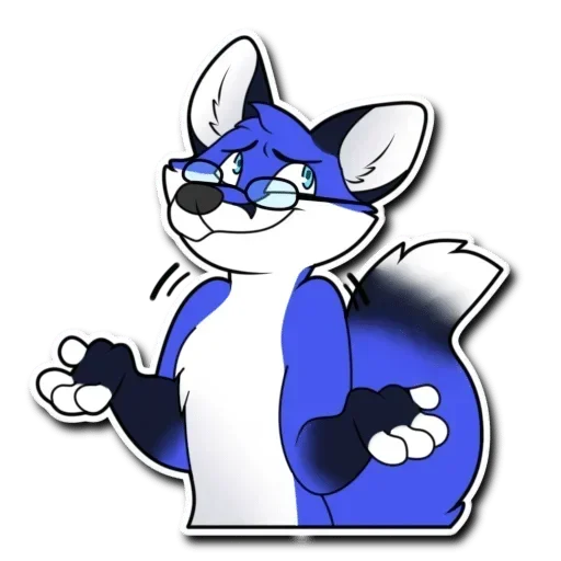 Sticker Blubjepa - 1