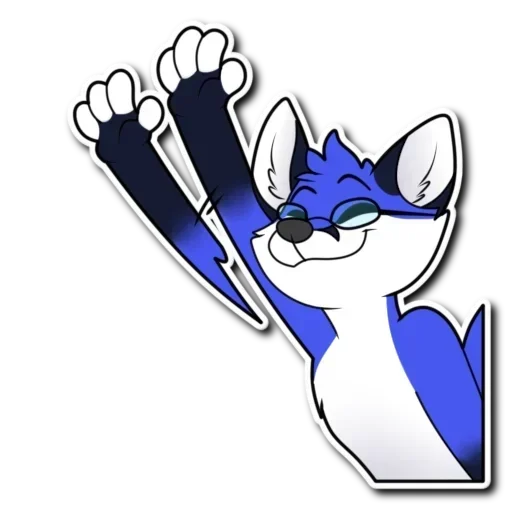 Sticker Blubjepa - 1