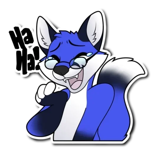 Sticker Blubjepa - 1