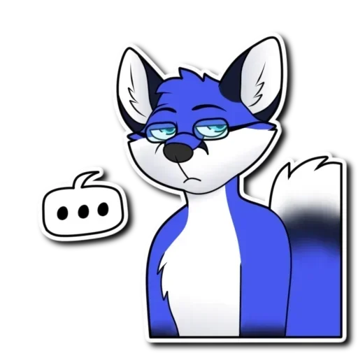 Sticker Blubjepa - 1