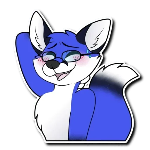 Sticker Blubjepa - 1