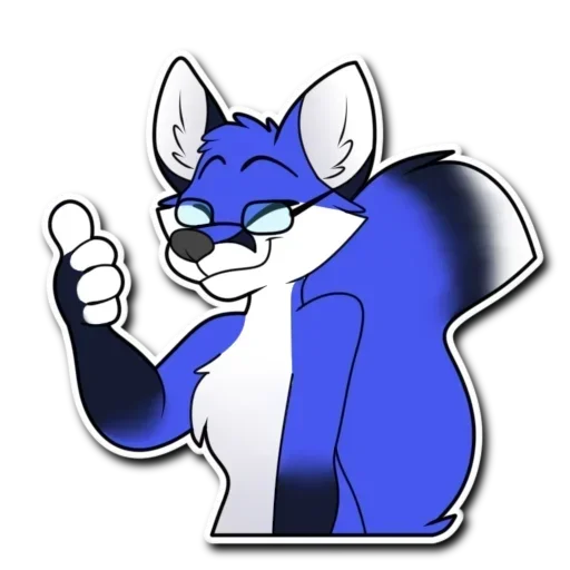 Sticker Blubjepa - 1