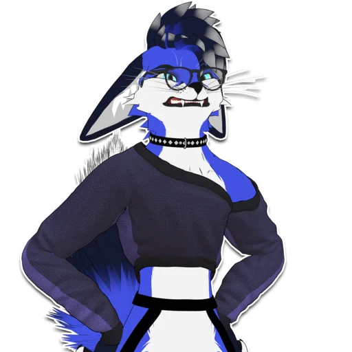 Стикер BlubyTheFoxVRC - 1