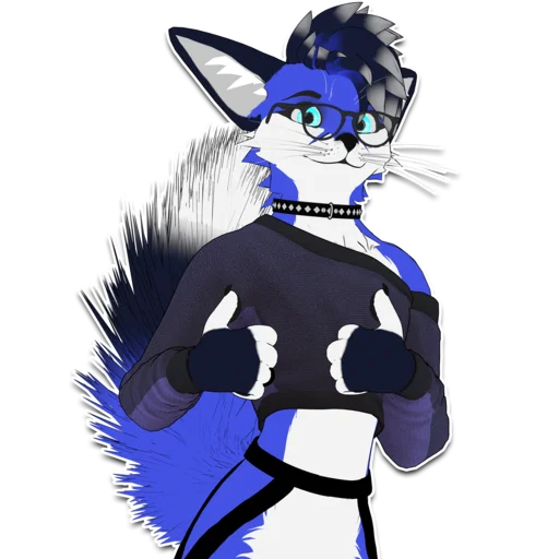 Sticker BlubyTheFoxVRC - 1