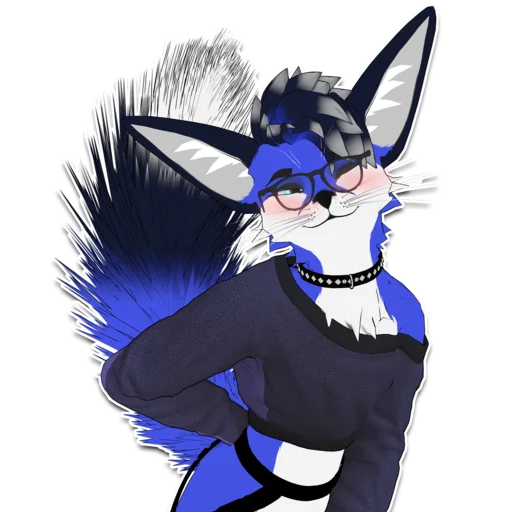 Sticker BlubyTheFoxVRC - 1
