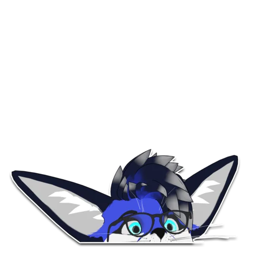 Sticker BlubyTheFoxVRC - 1