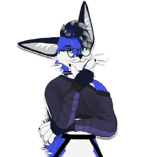 Sticker BlubyTheFoxVRC - 11