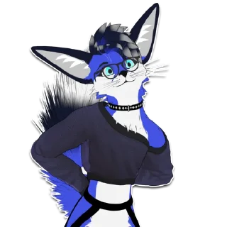 Sticker BlubyTheFoxVRC - 5