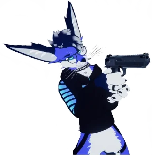 Sticker BlubyTheFoxVRC - 1