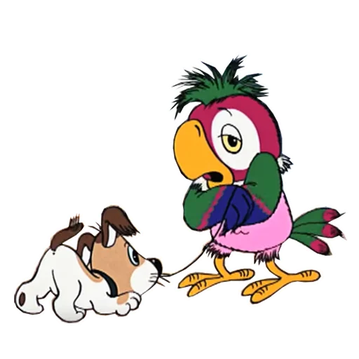 Попугай Кеша-2 :: @animesticks - 