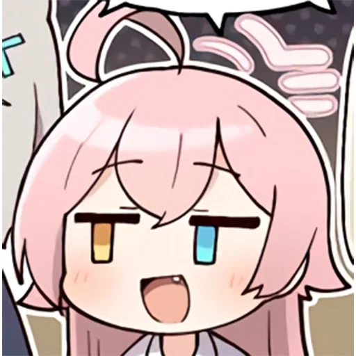 Стикер BlueArchiveOfficialManga - 1