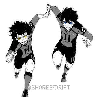 Sticker Blue Lock - @OtakusDrift - 6