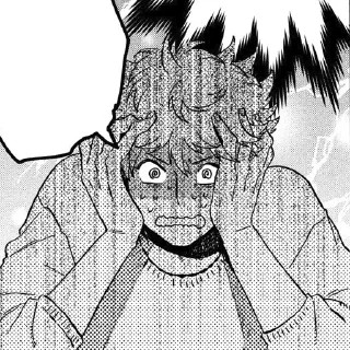 Стикер Сибуя синими красками - 1