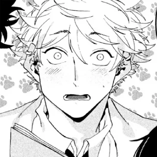 Стикер Сибуя синими красками - 0