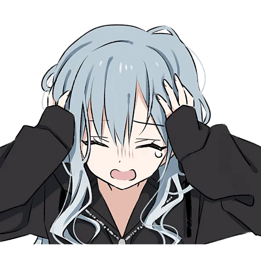 Sticker Blue_Grey_Girl_Nyasticks - 1