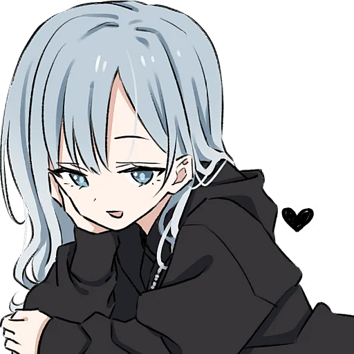 Sticker Blue_Grey_Girl_Nyasticks - 1
