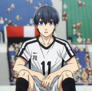 Стикер ⚽️Blue lock by @Miyukotto - 6