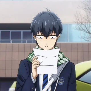 Стикер ⚽️Blue lock by @Miyukotto - 2