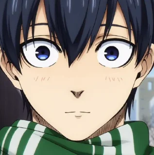 Стикер ⚽️Blue lock by @Miyukotto - 3