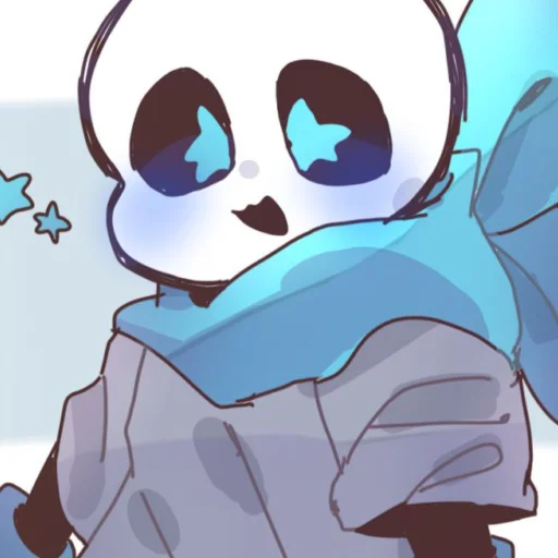 𝙱𝚕𝚞𝚎𝙱𝚎𝚛𝚛𝚢 𝚋𝚢 : @stickers_undertale - 