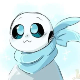 Стикер Yandere Blueberry by : @stickers_undertale - 6