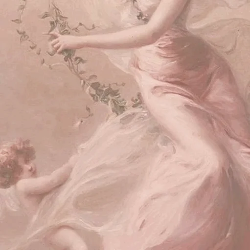 painting dress woman