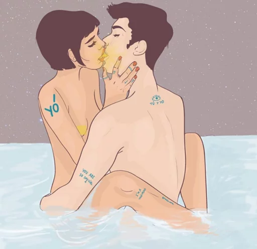 Sticker Bluelovers - 1