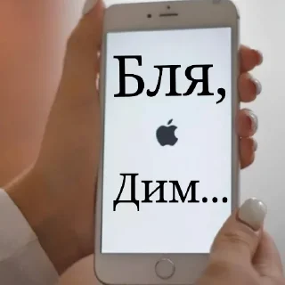 Стикер Бля, Дим... - 9