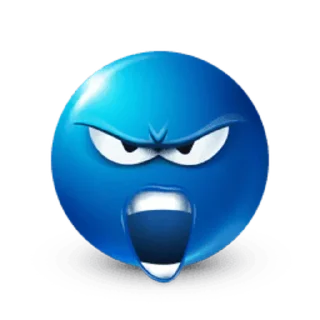 Стикер Blueemojicollectedbyyo - 9