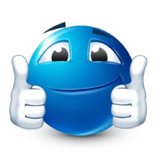 Стикер Blueemojicollectedbyyo - 1