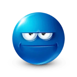 Стикер Blueemojicollectedbyyo - 8