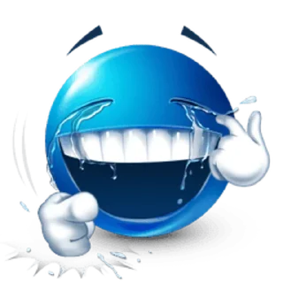 Стикер Blueemojicollectedbyyo - 6