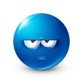 Стикер Blueemojicollectedbyyo - 7
