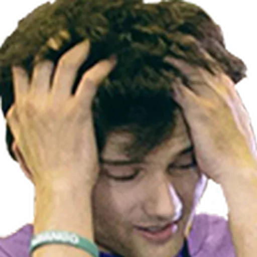 person human face clothing