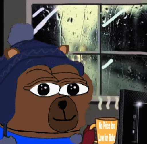 Стикер ?️o?️o the Bear [@nazbolnow] - 11