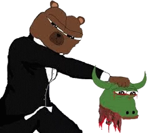 Стикер ?️o?️o the Bear [@nazbolnow] - 10