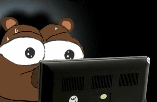 Стикер ?️o?️o the Bear [@nazbolnow] - 7