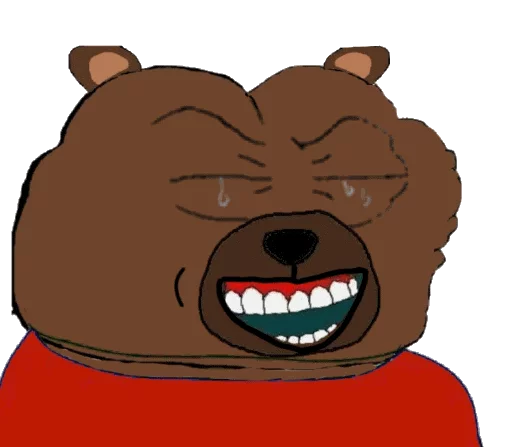 Стикер ?️o?️o the Bear [@nazbolnow] - 1