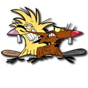 Sticker Бобры - 4