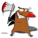 Sticker Бобры - 10