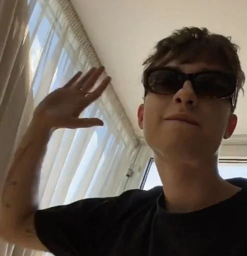 person indoor human face